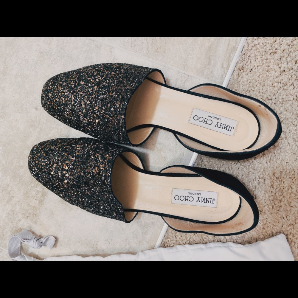 Jimmy Choo flat, black, 9